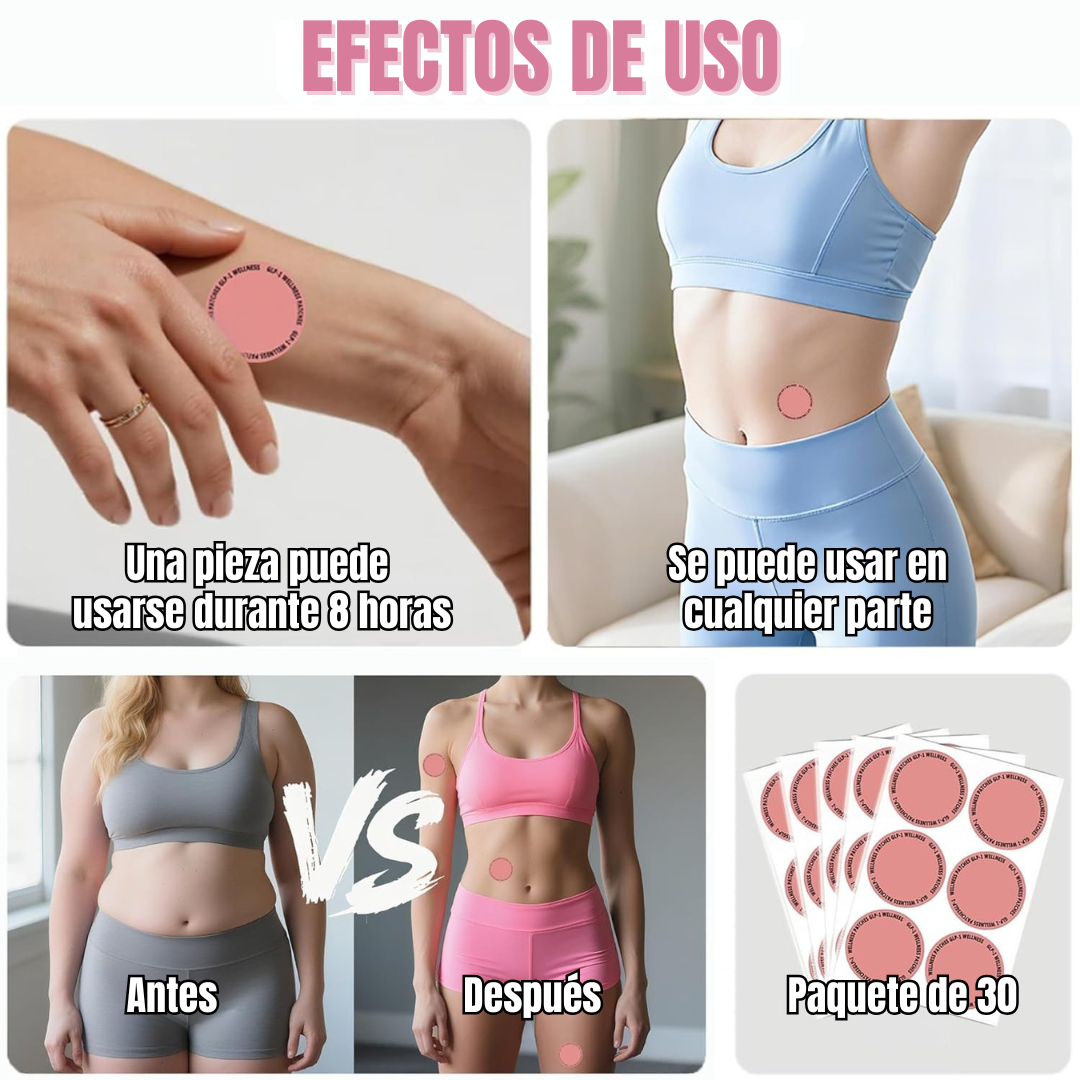 Delgazen Parches GLP — Transforma tu cuerpo sin dietas ni pastillas